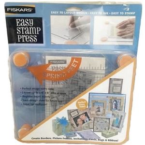 Fiskars Easy Stamp Press Crafting, Cards, Stamping, 6" x 8" Image‎ Area no pkg